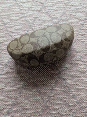 Coach eye or sunglass hard shell case